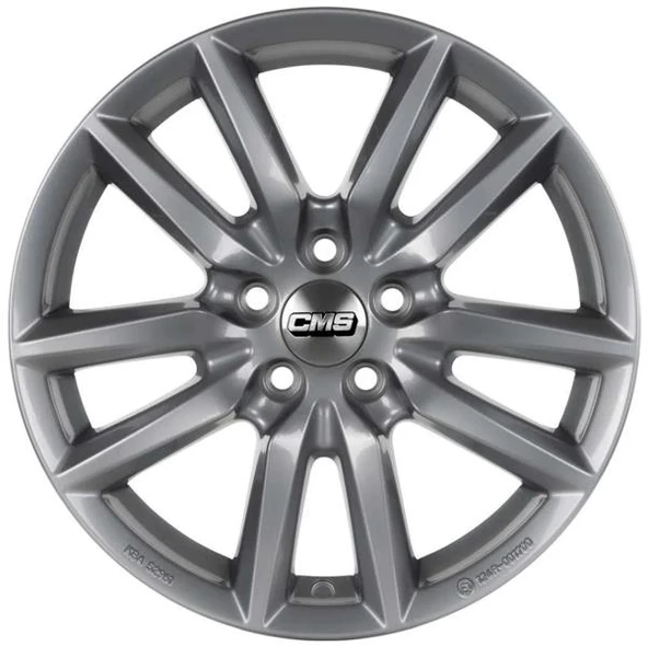 CMS-1275-08 6.5x16" -5x108 ET45 57.1 Racing Silver Jant (4 Adet) - 2