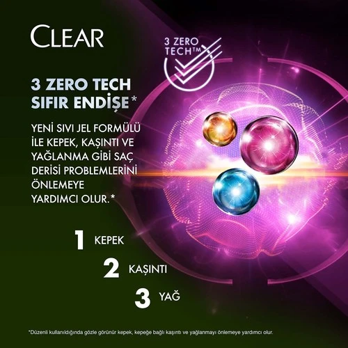 Clear Women Şampuan Bitkisel Sentez Aloe Vera Ve Çay Ağacı Yağı 350Ml - 4