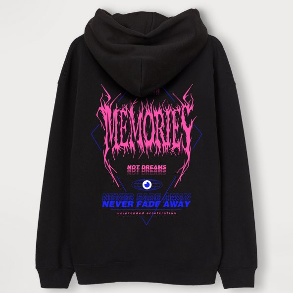 Ketuna Memories Siyah Unisex Sweatshirt - 1