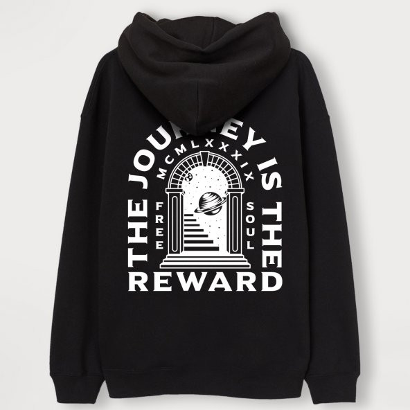 Ketuna Journey Siyah Unisex Sweatshirt - 1