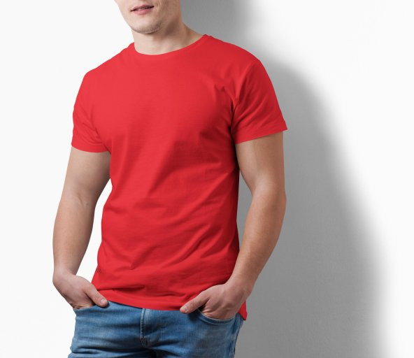 Ketuna Basic Kırmızı T-shirt