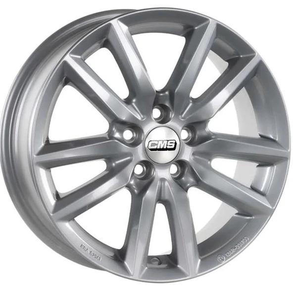 CMS-1275-08 6.5x16" -5x108 ET45 57.1 Racing Silver Jant (4 Adet) - 1