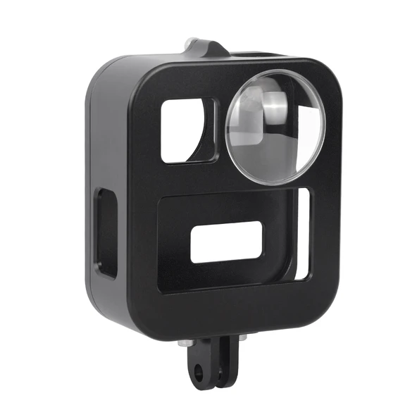 GoPro Max Uyumlu CNC Alüminyum Alaşımlı Koruyucu Kafes Siyah - 2