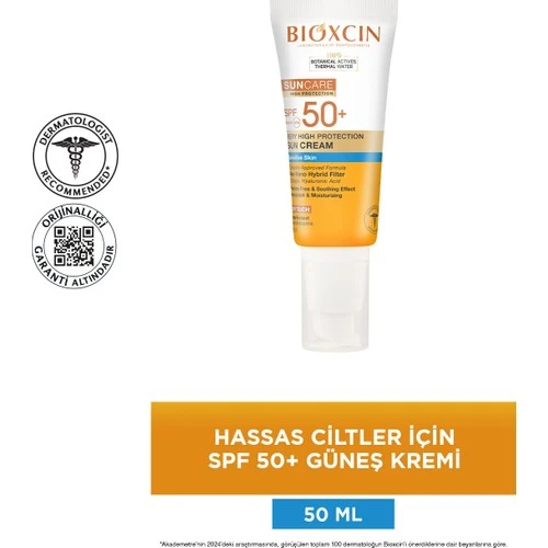 Bioxcin Suncare Güneş Kremi Hassas Spf 50+ 50 Ml - 2