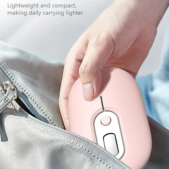 Şarjlı Aydınlatmalı Sessiz Kablosuz Mouse 2.4G Pembe - 8