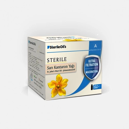 Sterile Oil'S Sarı Kantaron Yağı 6X10Ml Tek Kullanımlık Flakon - 5