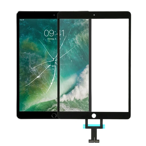 iPad Pro 10.5 inç A1701 A1709 Dokunmatik Panel Siyah