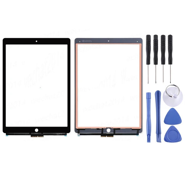 iPad Pro 12.9 inç A1584 A1652 Dokunmatik Panel Siyah - 2