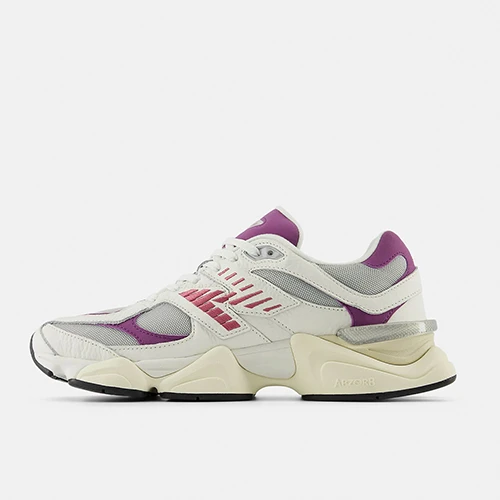 New Balance 9060 White Pink Purple - 2