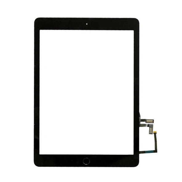 iPad 5 9.7 inç 2017 A1822 A1823 Siyah Dokunmatik Panel Anahtar Esnek Kablo - 2