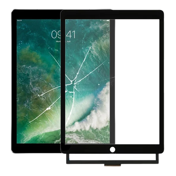 iPad Pro 12.9 inç 2017 Model Dokunmatik Panel Siyah
