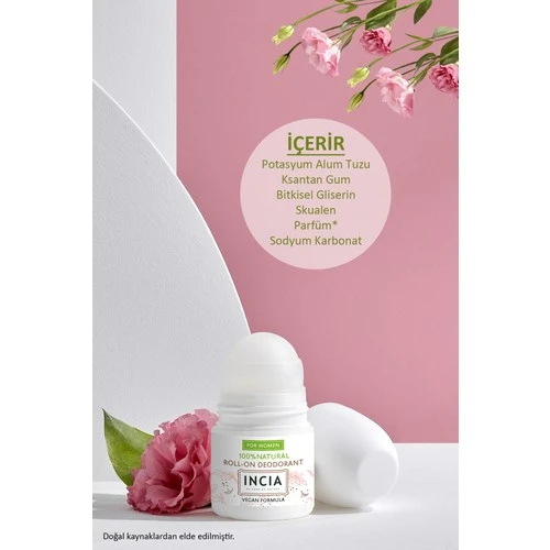 Incia Roll-On Deodorant Kadınlar İçin 50Ml - 4