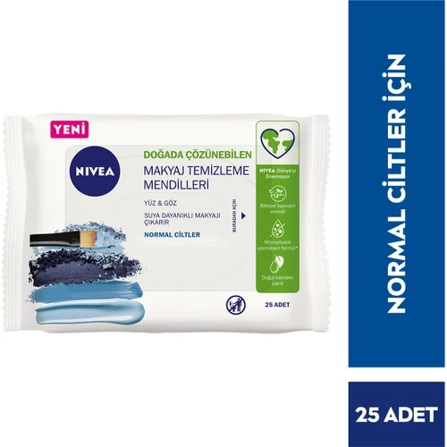 Nıvea Makyaj Temizleme Mendilleri Normal Ciltler 25 Adet