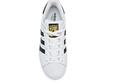 adidas süperstar white black - 4