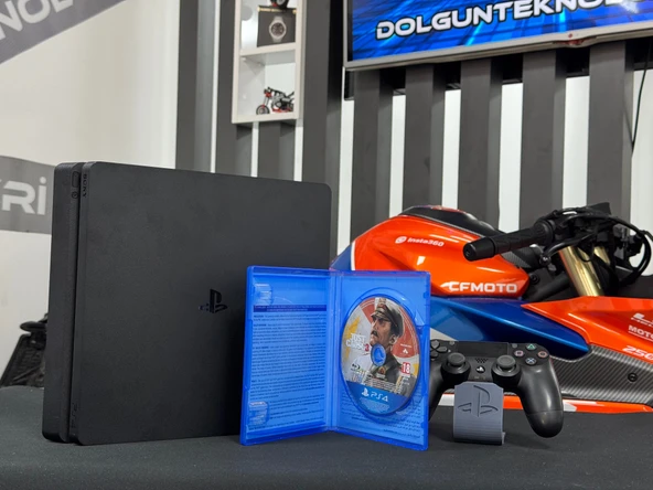 PlayStation 4 Slim 500GB Tek Kol + Just Cause 3 Oyun CD’si (İKİNCİ EL) - 3
