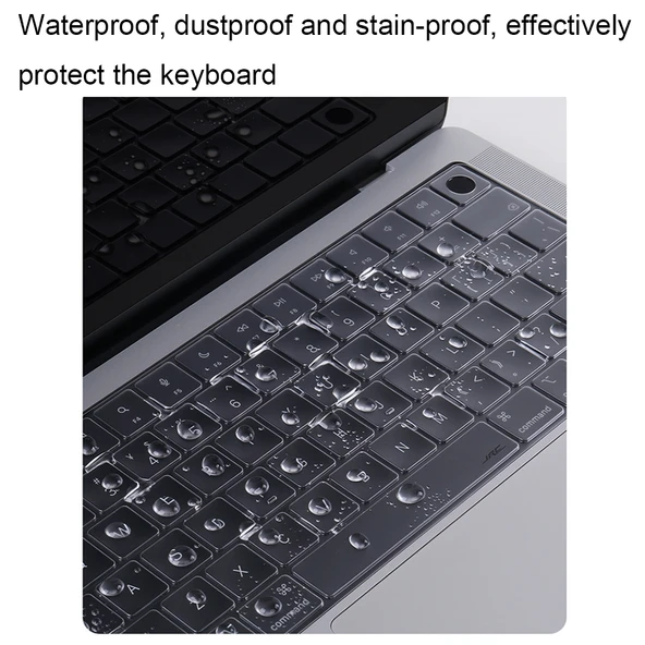MacBook Pro 14 A2442 Uyumlu Su Geçirmez Klavye Koruyucu Film - 5