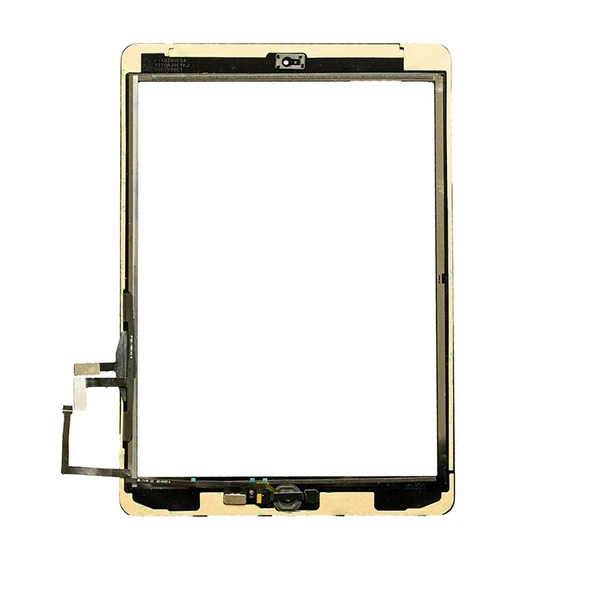 iPad 5 9.7 inç 2017 A1822 A1823 Siyah Dokunmatik Panel Anahtar Esnek Kablo - 3