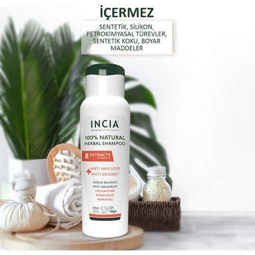 Incia Şampuan Saç Dökülmesine Karşı Etkili 275Ml - 3