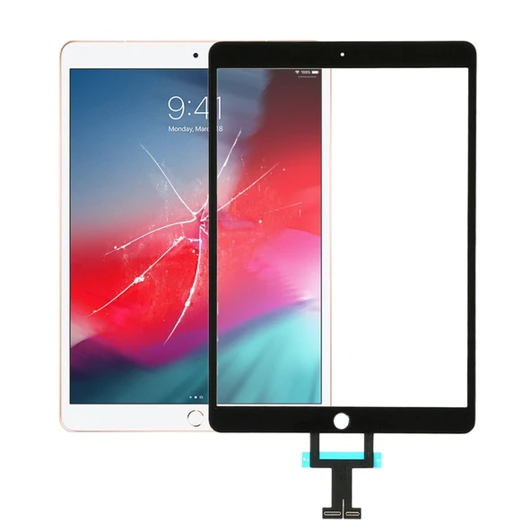 iPad Air 3 2019 ve iPad Air 3 Pro 10.5 inç 2. Nesil Dokunmatik Panel Siyah
