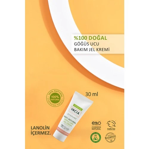 Incia Gögüs Ucu Jel Bakım Kremi 30Ml - 2
