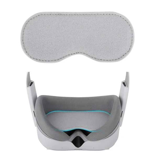 PICO 4 Uyumlu PC-ZF17 Lens Koruyucu Toz Geçirmez Sünger Ped - Açık Gri