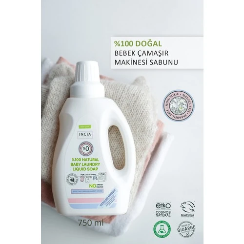 Incia Bebek Çamaşır Sabunu 750Ml - 2