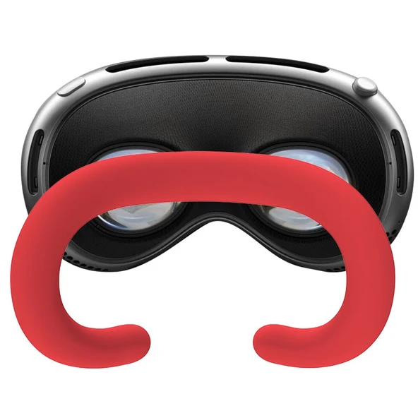 Apple Vision Pro Silikon Göz Maskesi Siyah Ter ve Toz Geçirmez - 5