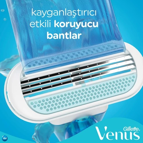 Gillette Venus Smooth Kadın Tıraş Makinesi Yedekli - 4