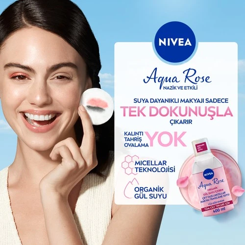 Nıvea Mircellair Gül Suyu Makyaj Temizleme Suyu 400Ml - 4