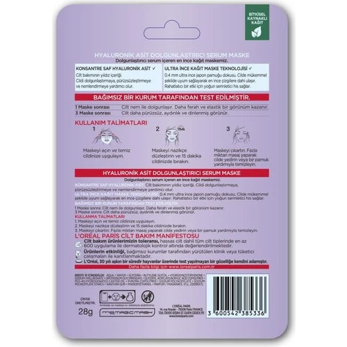 Loreal Skın Rev Fıller Yuz Maske - 3