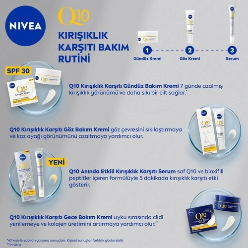 Nıvea Q10 Power Kırışık Karşıtı Göz Kremi 15 Ml - 4