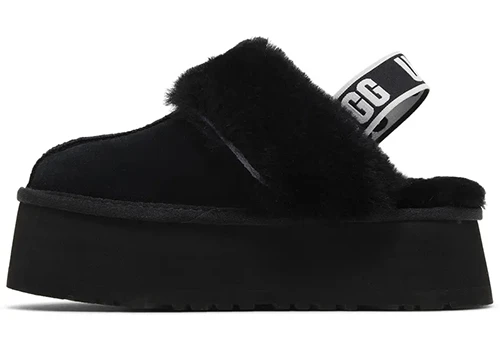 Ugg Funkette Slipper Black - 2