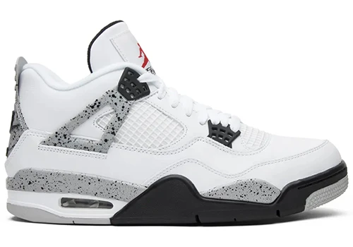 JORDAN RETRO 4 "WHITE CEMENT - 1