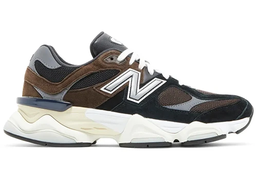 New Balance 9060 Brown Black - 1