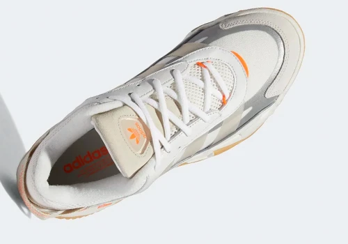 adidas niteball white orange - 5