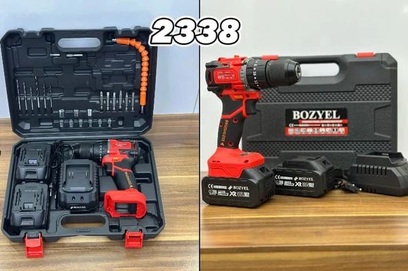 Anti ispiral özellikli profesyonel şarjlı matkap ürün görseli 1