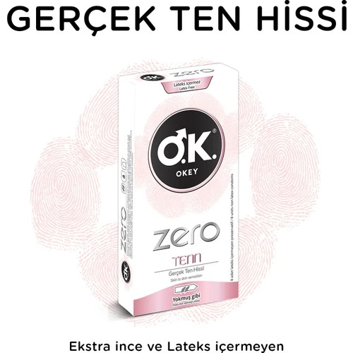 Okey Prezervatıf Zero Tenn 8 Lı - 4
