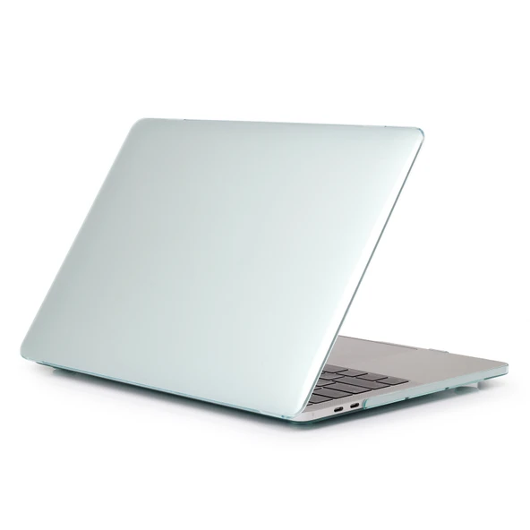 MacBook Air 13.6 inç 2025 2023 2022 Uyumlu Yeşil Kristal Stil Koruyucu Kılıf