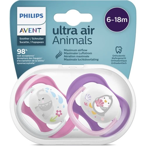 Avent Emzik Scf080/08 Ultra Air 6-18 Ay Kız - 4
