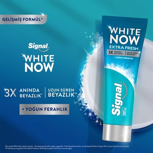 Signal Diş Macunu White Now Extra Ferahlık 75Ml - 3