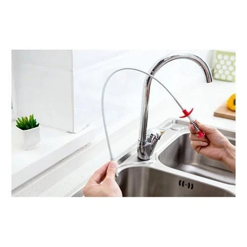 Baysa Lavabo Temizleme Kancası Kıskacı Pratik Tel 90 cm - 5