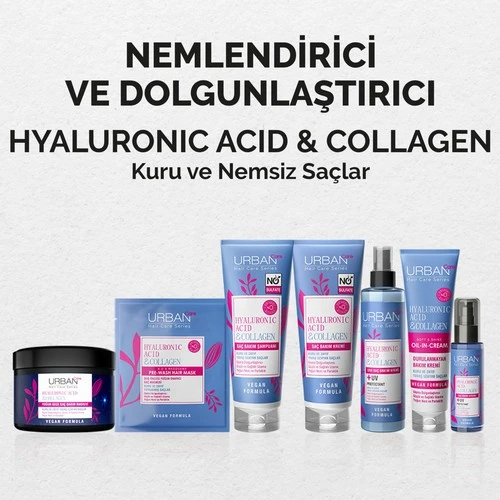 Urban Hyaluronic Acid & Collagen Saç Bakım Serumu 75Ml - 4