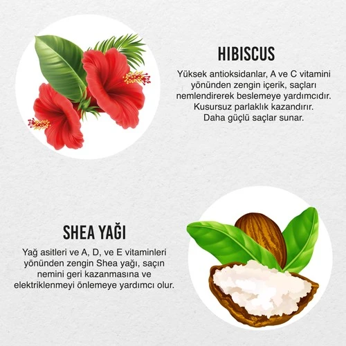 Urban Curl Hibiscus Water & Shea Butter Durulanmayan 7/24 Saç Bakım Kremi 175Ml - 5
