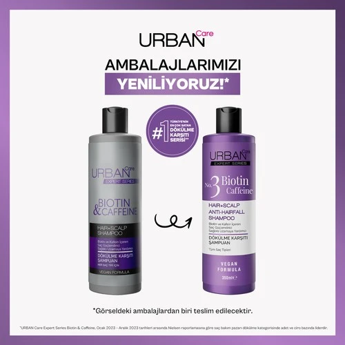 Urban Expert Biotin & Caffein Şampuan 350Ml - 4