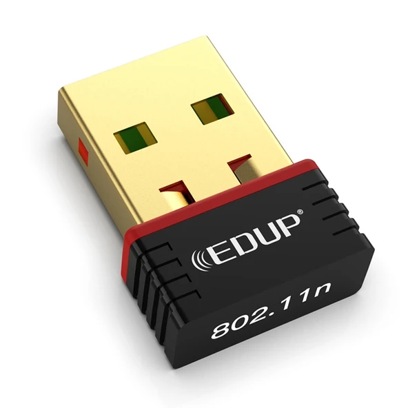 EDUP EP-N8566 150Mbps 80211N Mini Sürücüsüz USB Kablosuz Ağ Adaptörü - 2