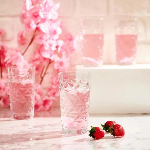 PASABAHCE ESTRELLA MESRUBAT BARDAK 490 CC 4 LU - 4