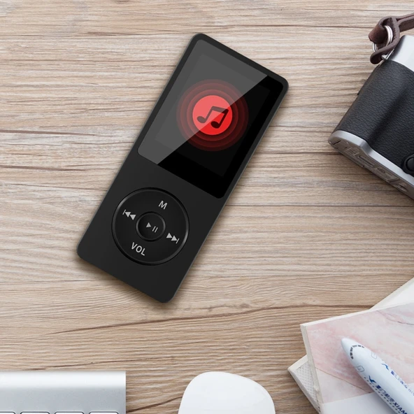 Bluetooth MP3 MP4 Öğrenci Walkman Müzik Çalar E Kitap Okuyucu Hafıza Kartı Olmadan - 2