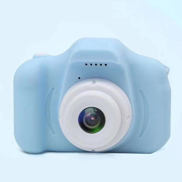 2.0 İnç Ekranlı 8.0MP HD Çocuk Oyuncak Taşınabilir Dijital SLR Kamera Mavi - 2