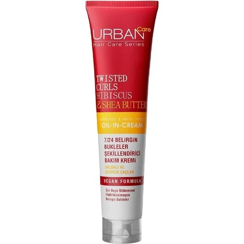 Urban Curl Hibiscus Water & Shea Butter Durulanmayan 7/24 Saç Bakım Kremi 175Ml - 3