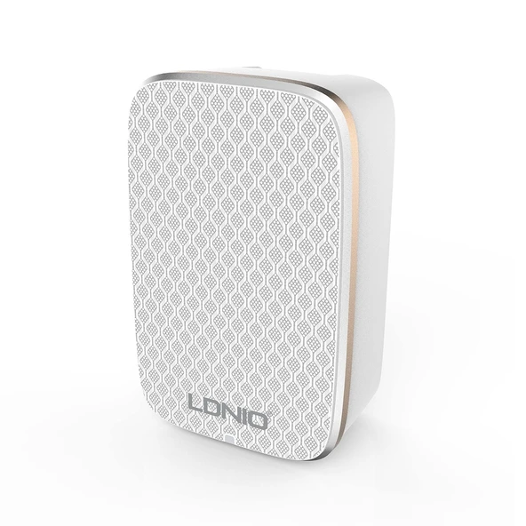 LDNIO A2204 Seyahat Şarj Cihazı 12W Çift USB Tip C USB C Kablo İngiltere Fişi - 2